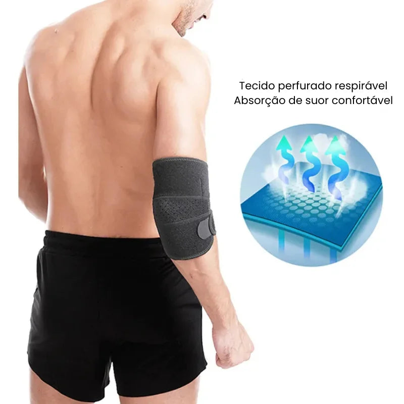 Cotoveleira-elastica-respiravel-para-suporte-muscular-do-cotovelo