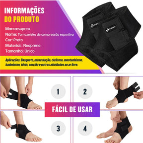 Tornozeleira-ortopedica-contra-entorse-e-tendinite-ProtectFlex-compressao-no-tornozelo