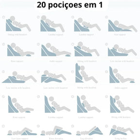 tabela-ilustrativa-mostrando-vinte-posicoes-em-um-para-usar-o-travesseiro-de-cunha-ortopedico-na-cama-no-chao-ou-no-sofa